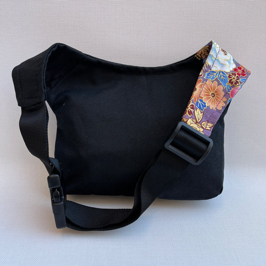 Special Black &amp; Japanese Flowers Unique Piece No. 11064