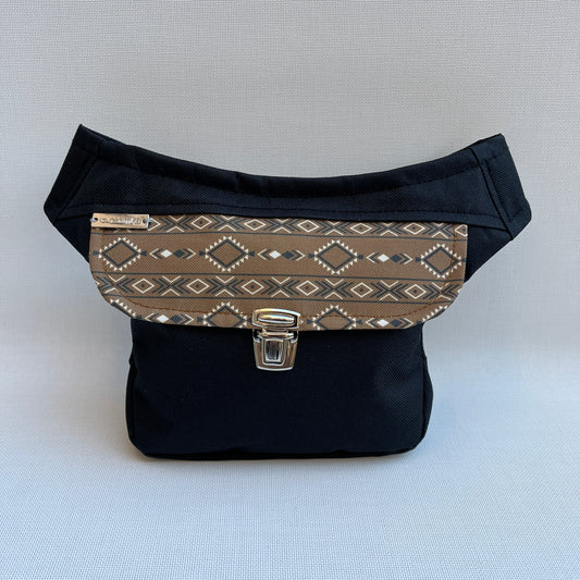 Mini Black "Cordura" Etnical Unique Piece No. 11061