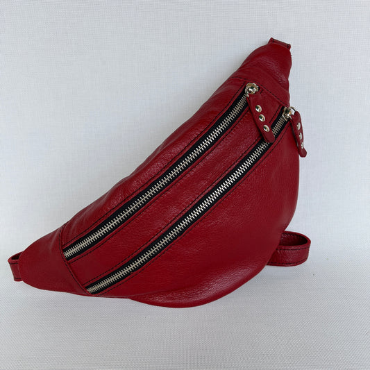 Retro Chic Dark Purple Natural BioCuir® Leather Exclusive Part No. 13385