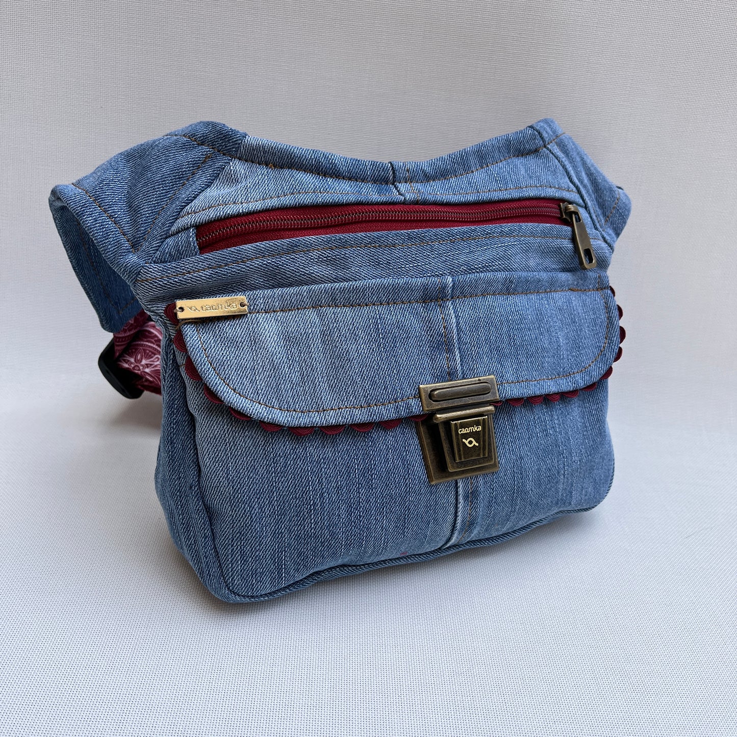 ♻️ Jeans Recycled ♻️ Einzelstück Nr. 12023