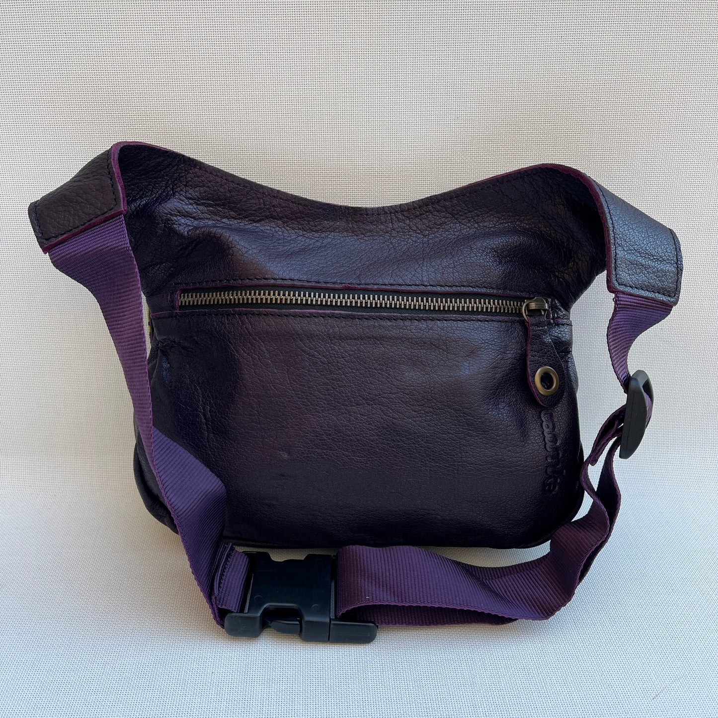 Special Dark Purple & Mandalas · Piel natural BioCuir® · Pieza Única Núm. 12935