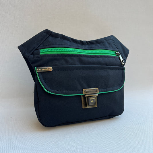 Special Black "Cordura" &amp; Old Gold Unique Piece No. 12915