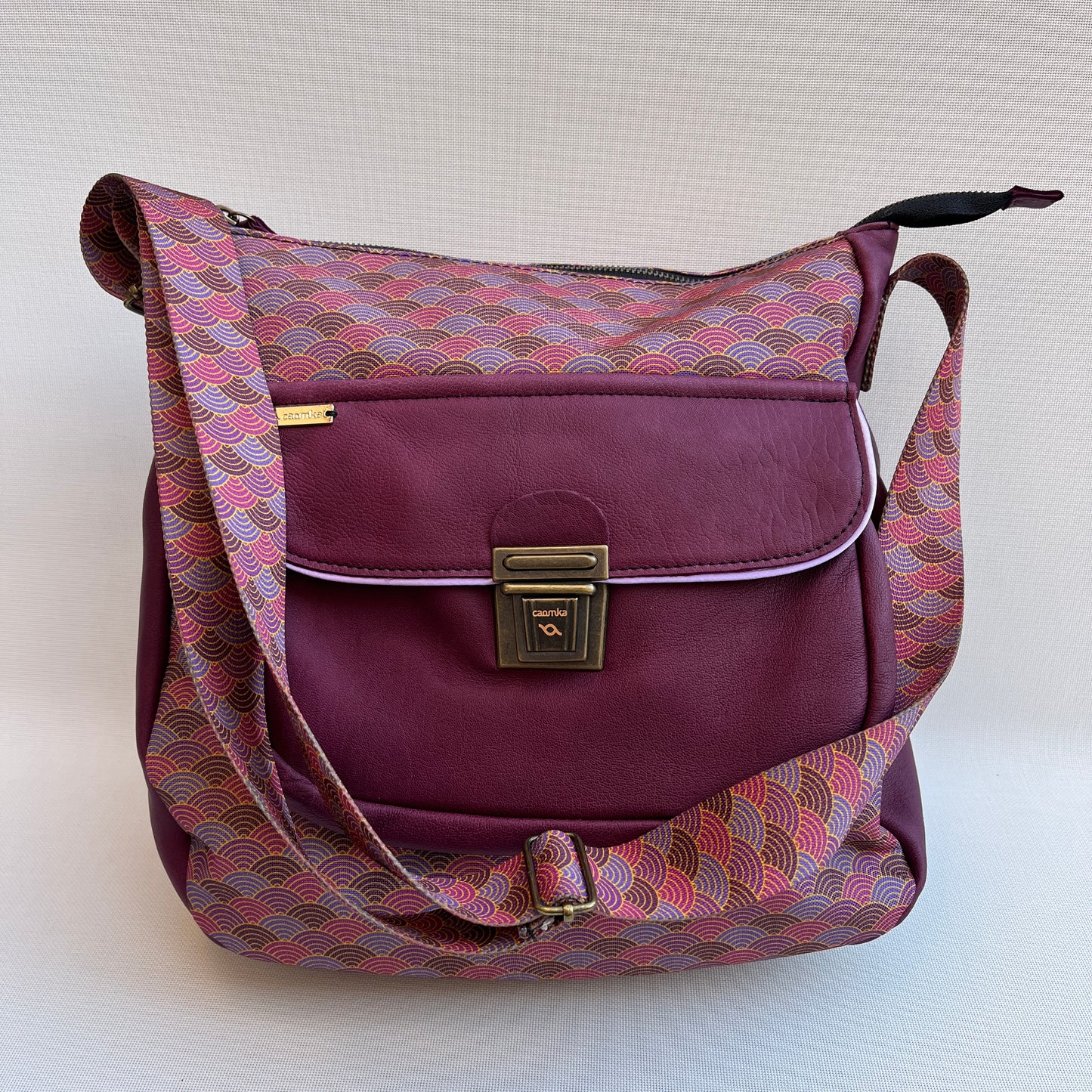 Caomka Tote Bag · Special Edition · BioCuir® natural leather · Unique Piece 11120