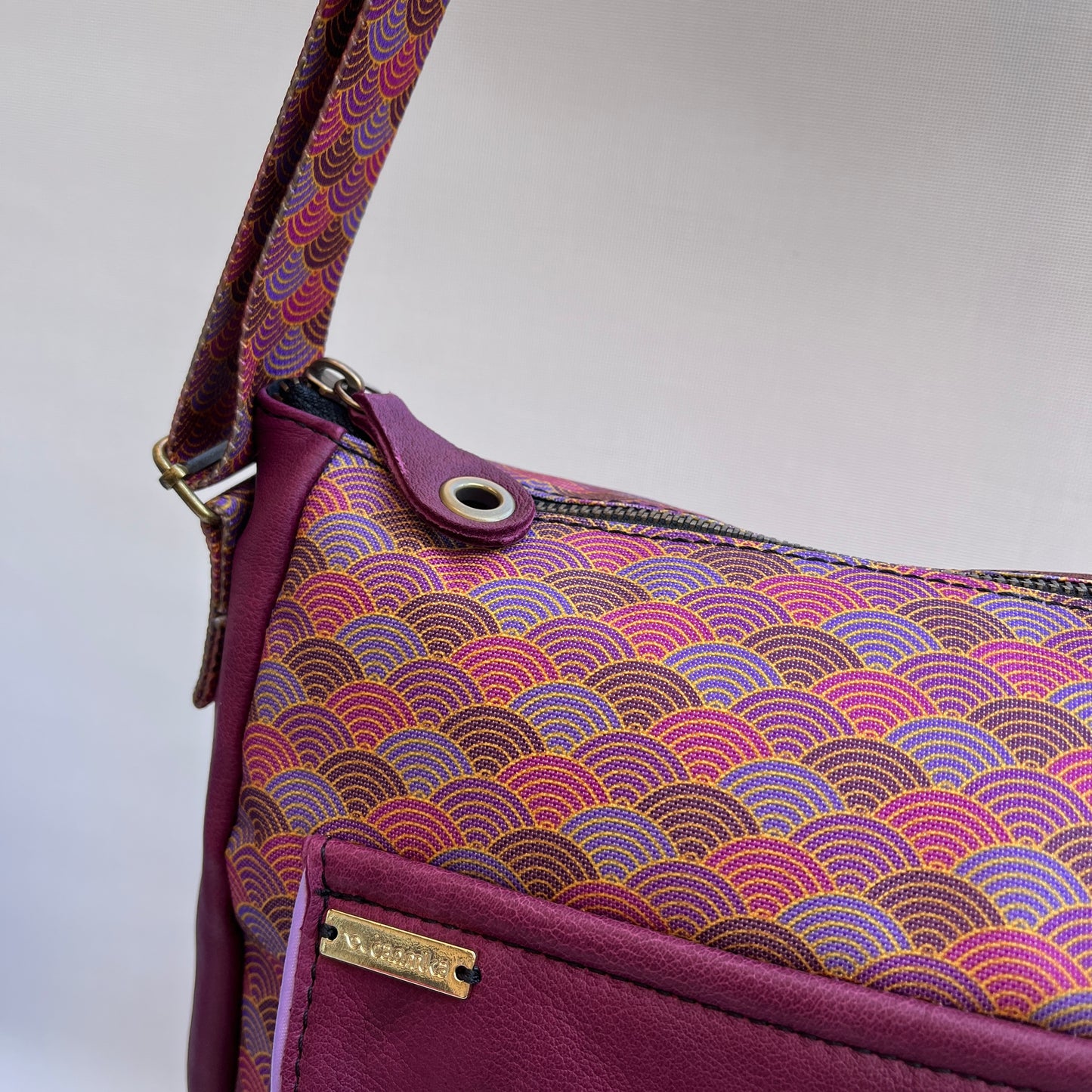 Caomka Tote Bag · Special Edition · BioCuir® natural leather · Unique Piece 11120