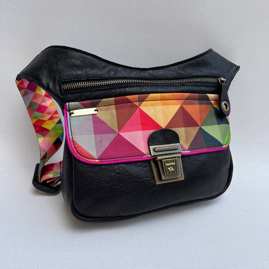 Summer Black & Colors · Piel natural BioCuir® · Pieza Única Núm. 12002