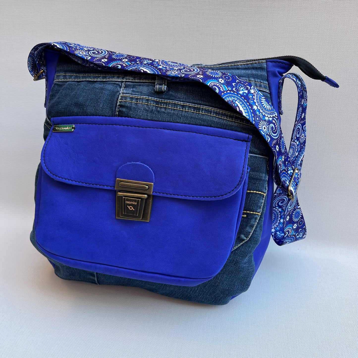 Caomka Tote Bag · Special Edition · BioCuir® Natural Leather · Unique Piece 11108