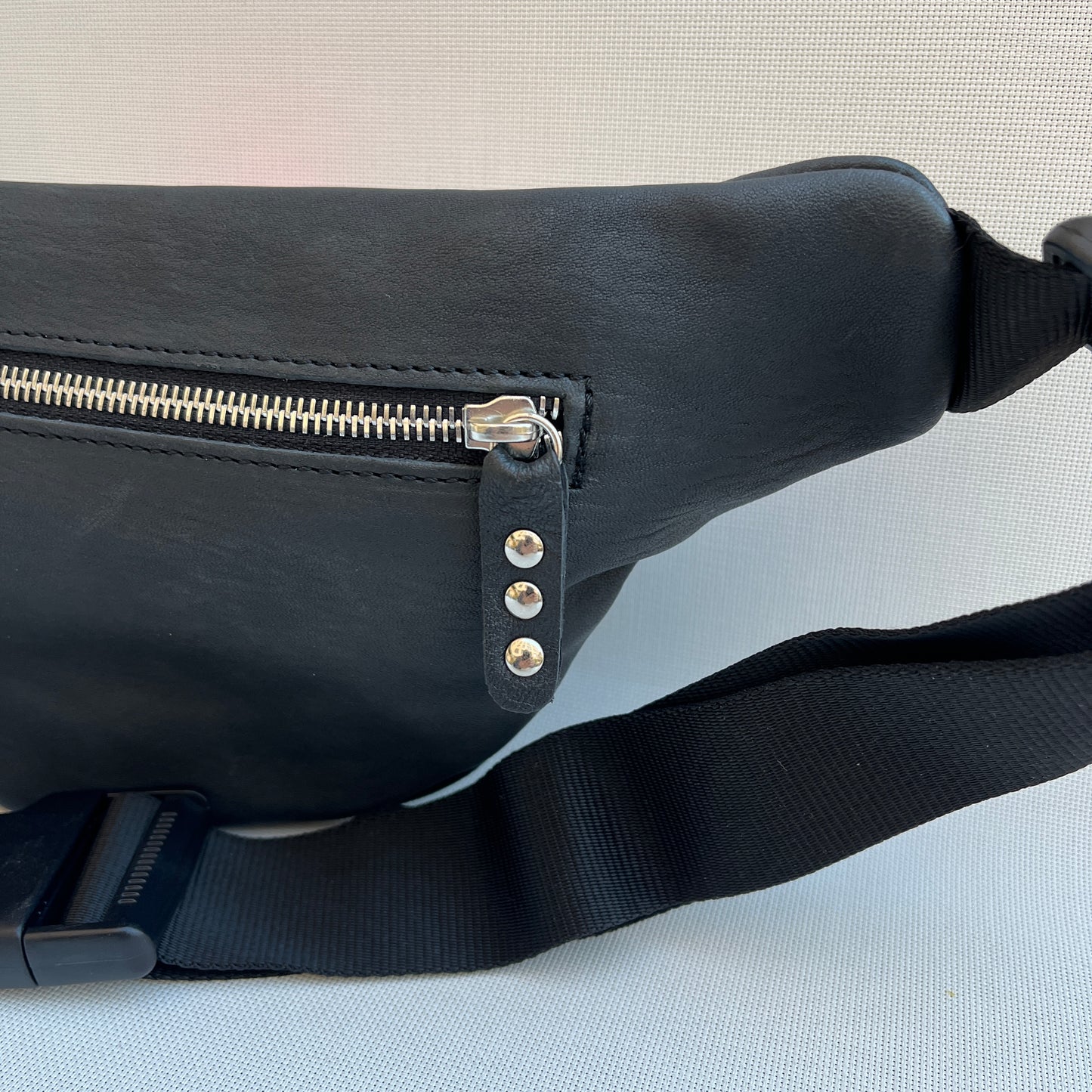 Retro Chic Special Black Mandalas · Piel natural BioCuir® · Pieza Única Núm. 12798