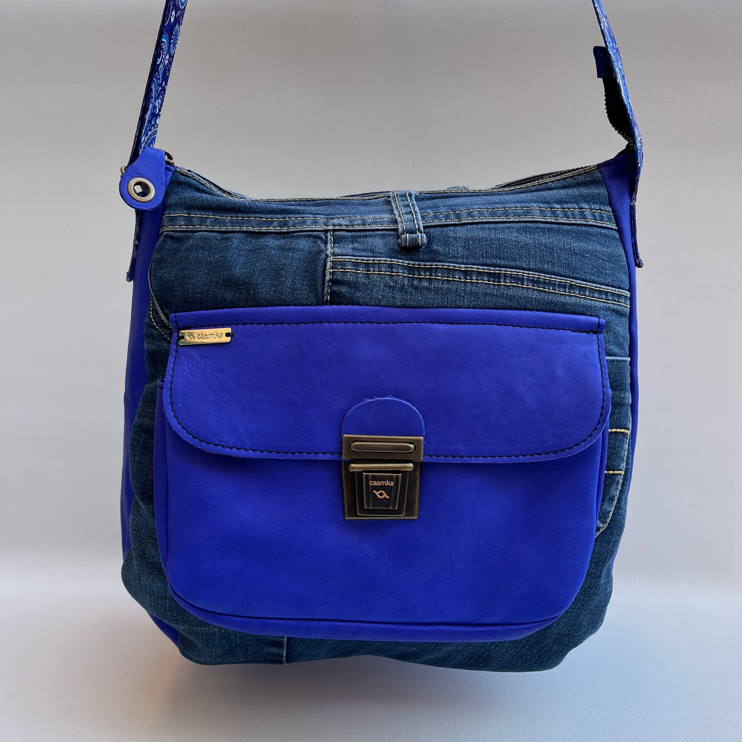 Caomka Tote Bag · Special Edition · BioCuir® Natural Leather · Unique Piece 11108