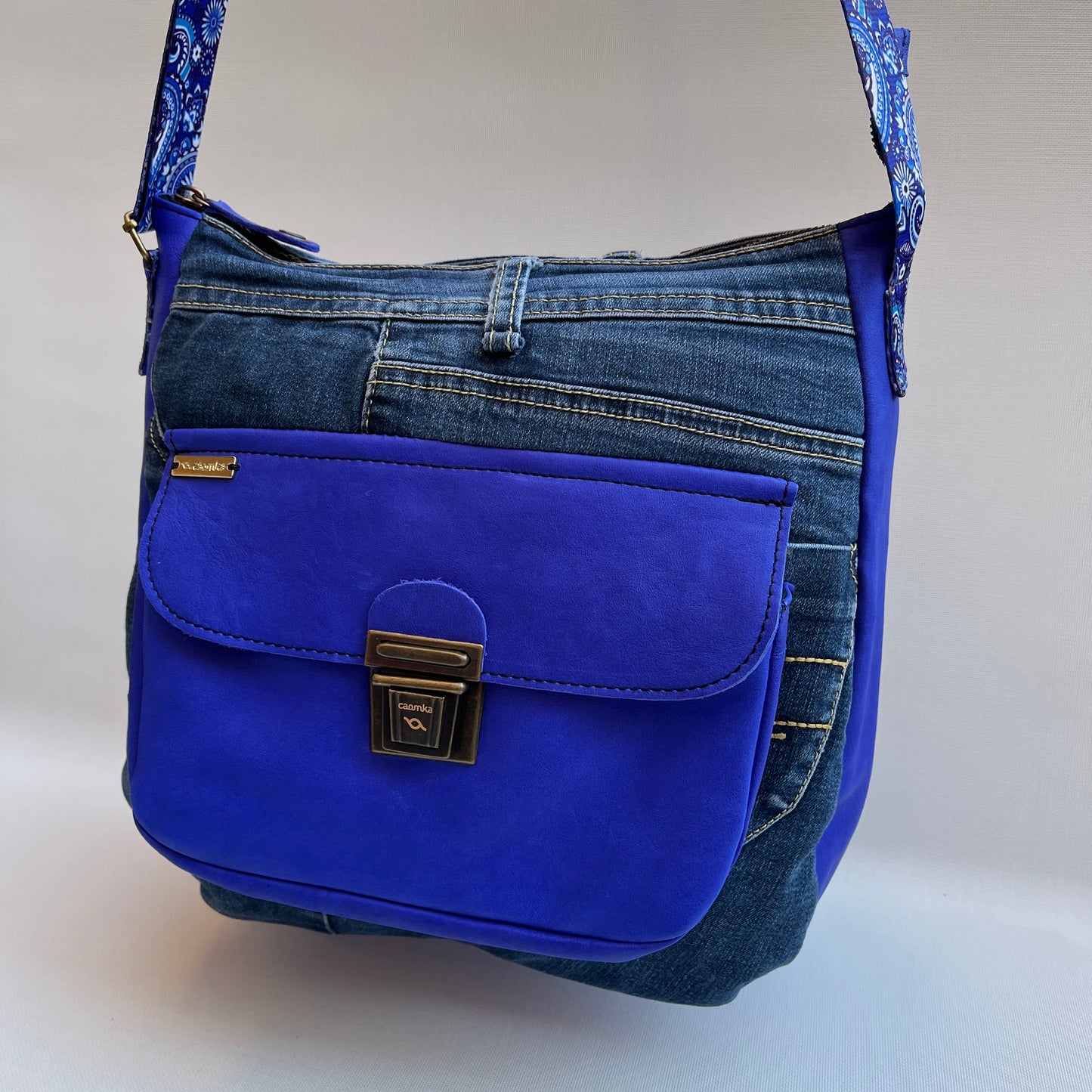 Caomka Tote Bag · Special Edition · BioCuir® Natural Leather · Unique Piece 11108