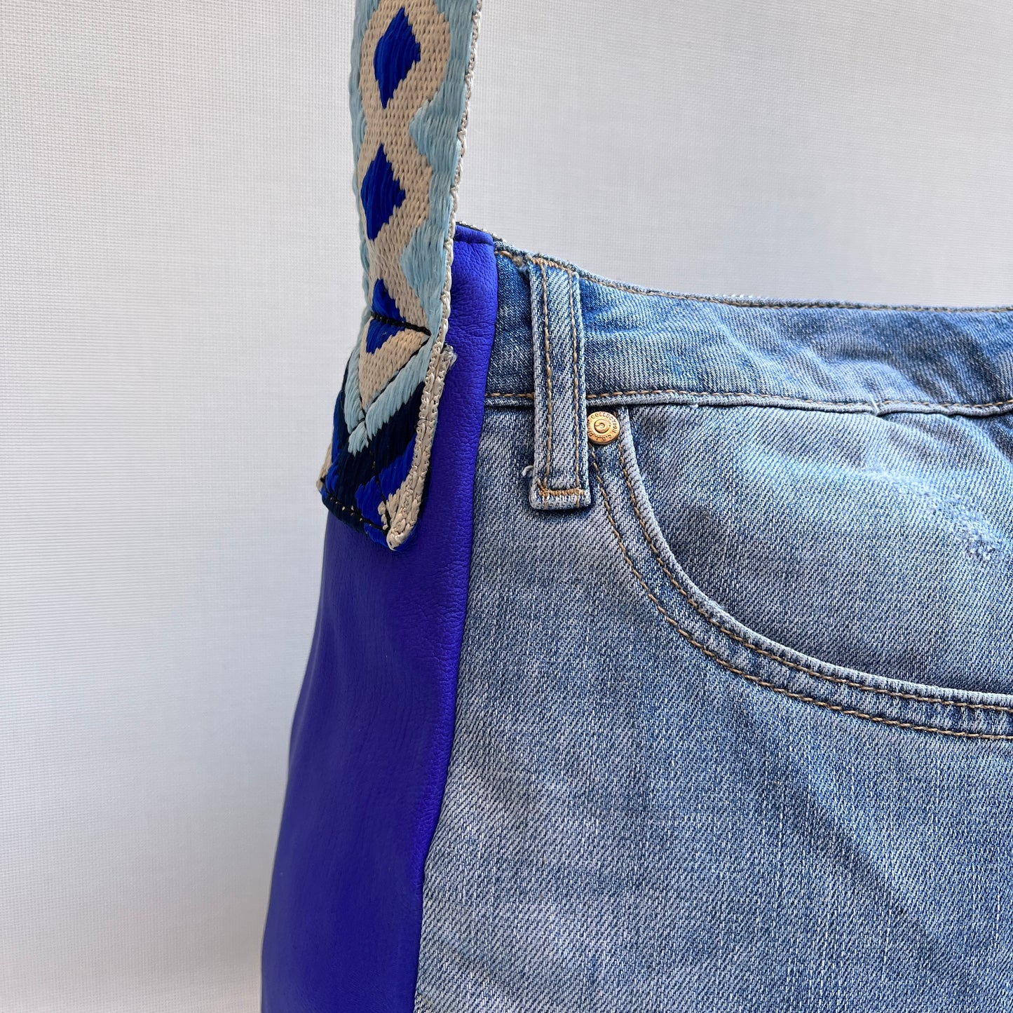 Caomka Tote Bag · Special Edition · BioCuir® natural leather · Unique Piece 11121
