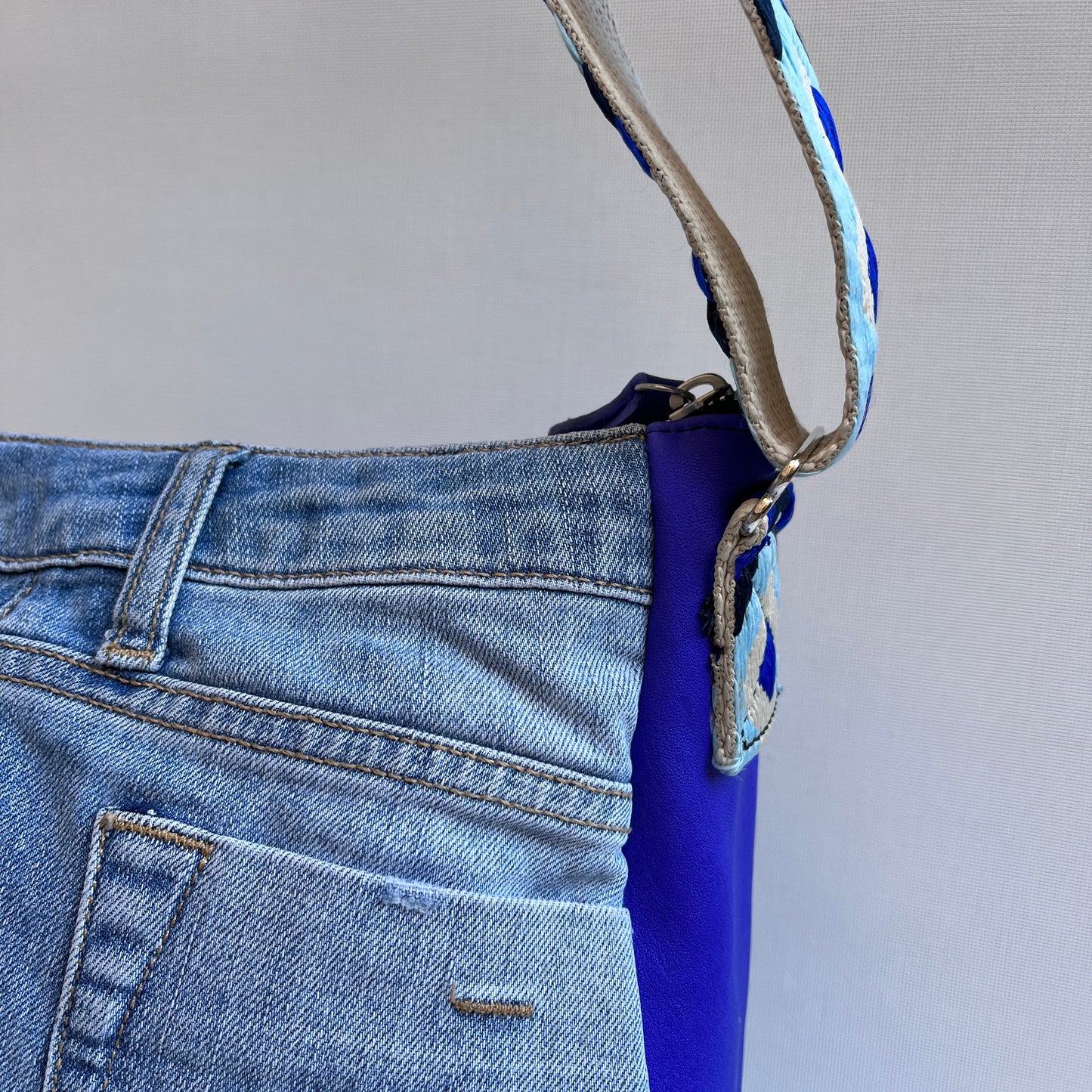 Caomka Tote Bag · Special Edition · BioCuir® natural leather · Unique Piece 11121