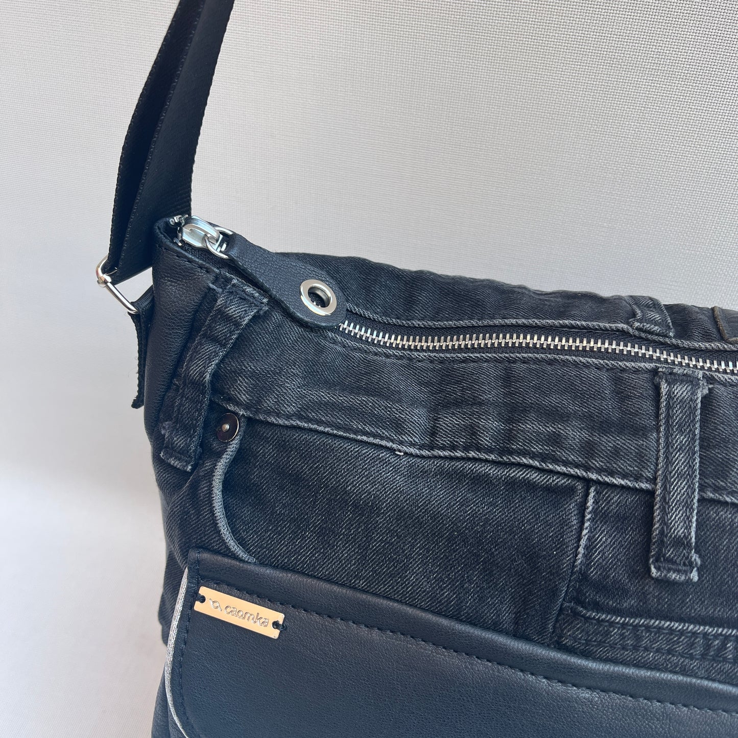 Caomka Tote Bag · Special Edition · BioCuir® Natural Leather · Unique Piece 11117