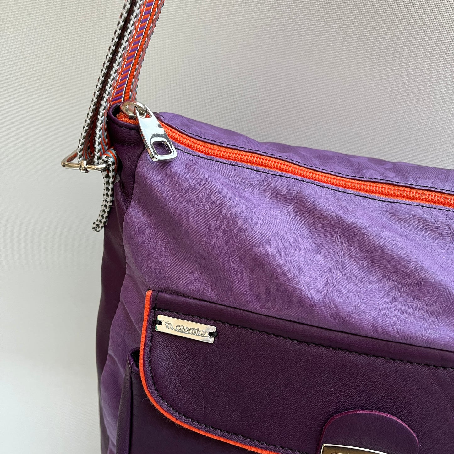 Caomka Tote Bag · Special Edition · BioCuir® Natural Leather · Unique Piece 11127