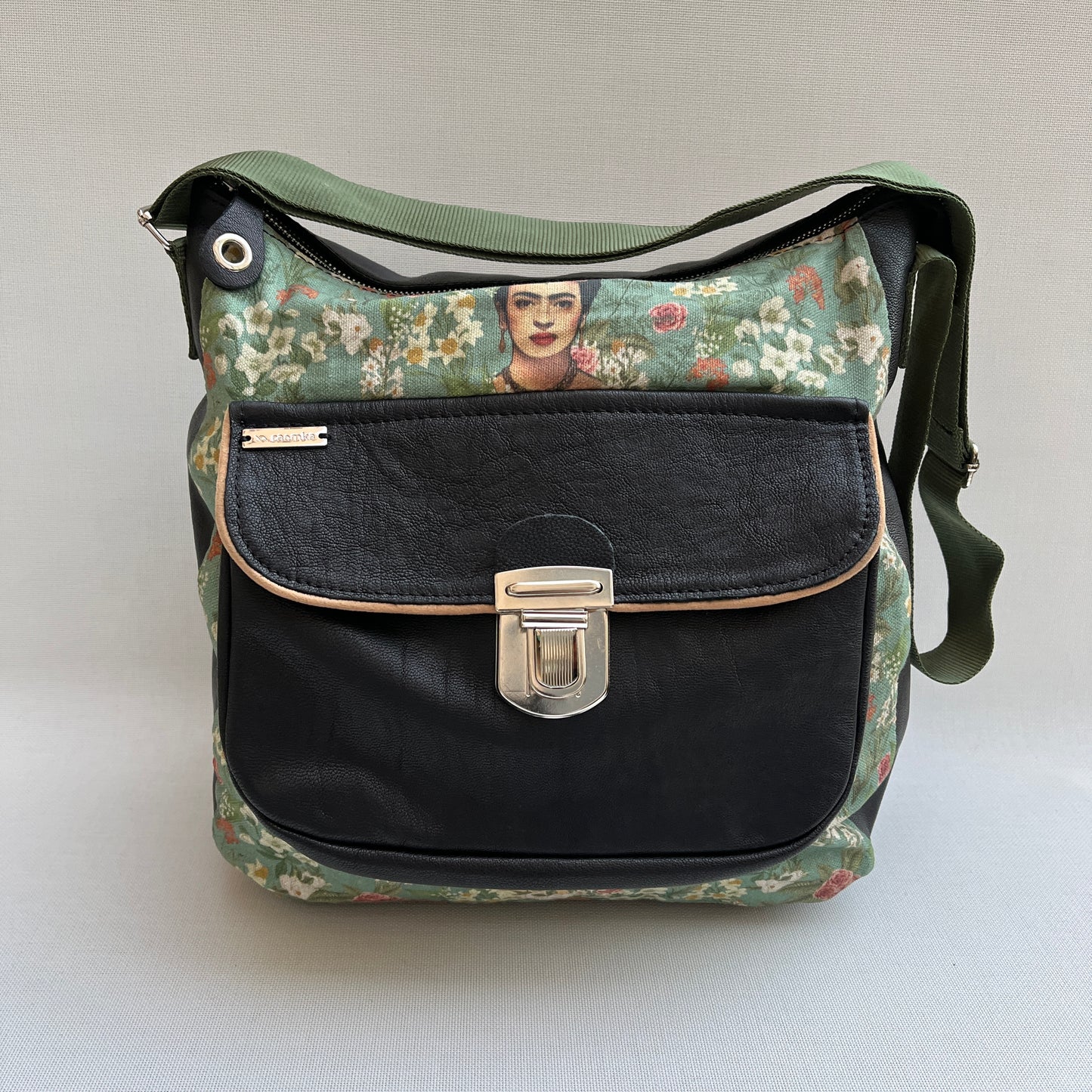Caomka Tote Bag · Special Edition · BioCuir® natural leather · Unique Piece 11126