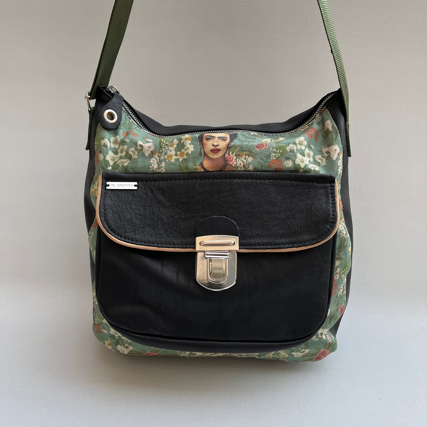 Caomka Tote Bag · Special Edition · BioCuir® natural leather · Unique Piece 11126
