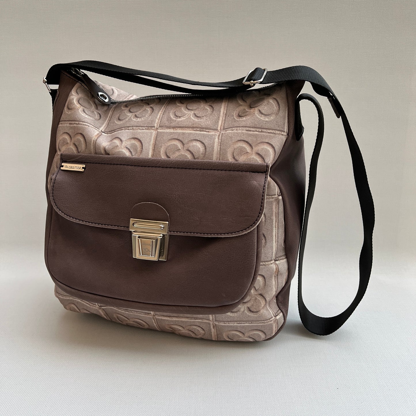 Caomka Tote Bag · Special Edition · BioCuir® natural leather · Unique Piece 11134
