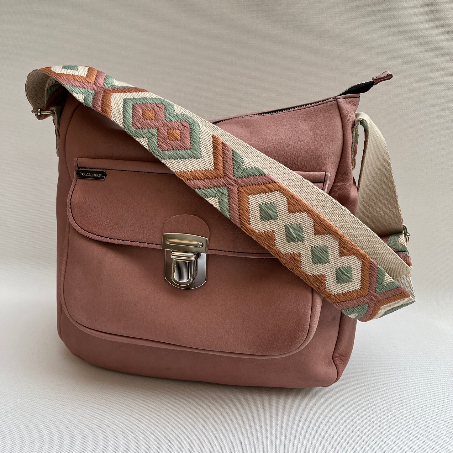 Caomka Tote Bag · Special Edition · BioCuir® natural leather · Unique Piece 11131