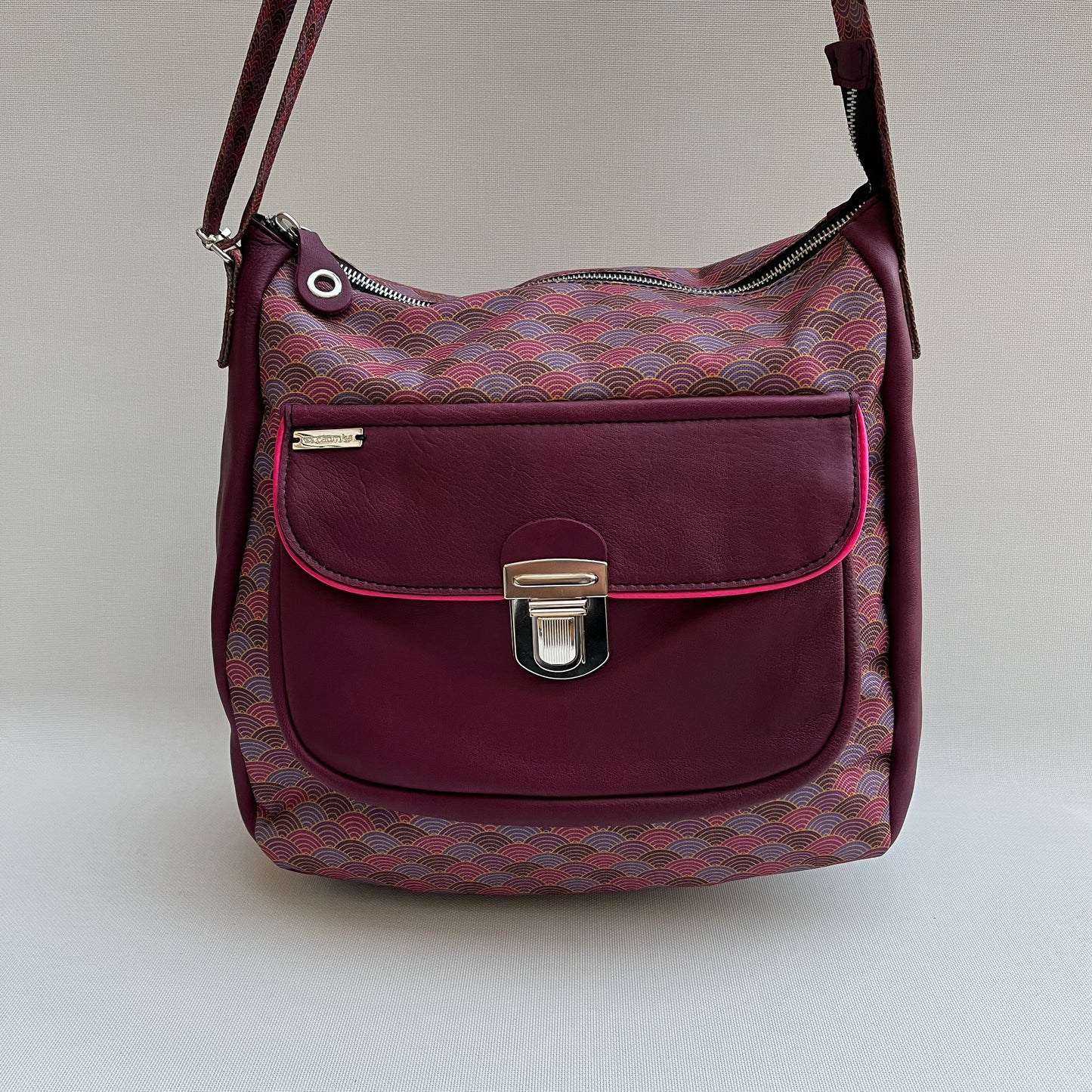Caomka Tote Bag Special Edition BioCuir® Natural Leather Unique Piece 11132