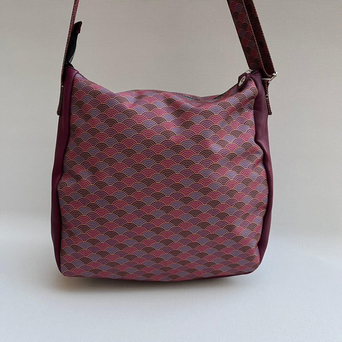Caomka Tote Bag Special Edition BioCuir® Natural Leather Unique Piece 11132