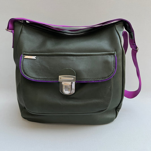 Caomka Tote Bag · Special Edition · BioCuir® natural leather · Unique Piece 11136