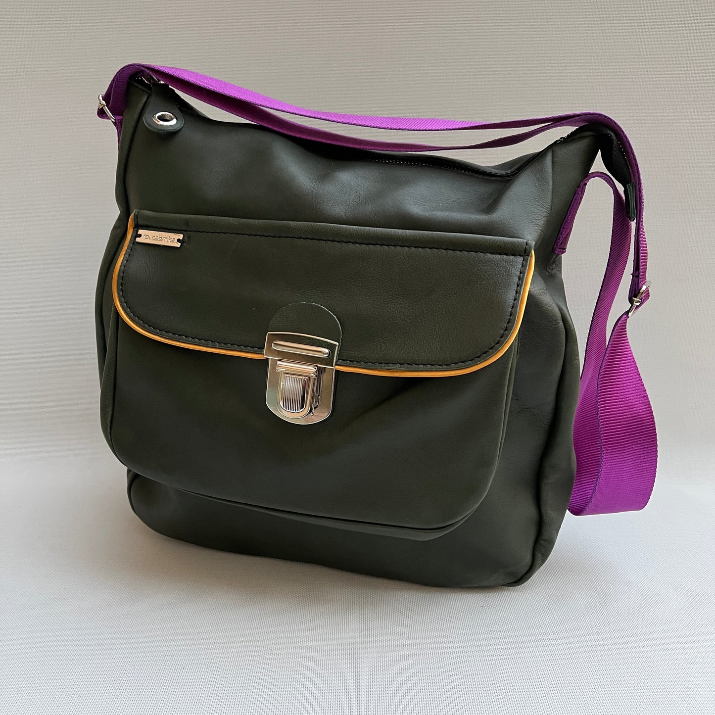 Caomka Tote Bag · Special Edition · BioCuir® natural leather · Unique Piece 11139