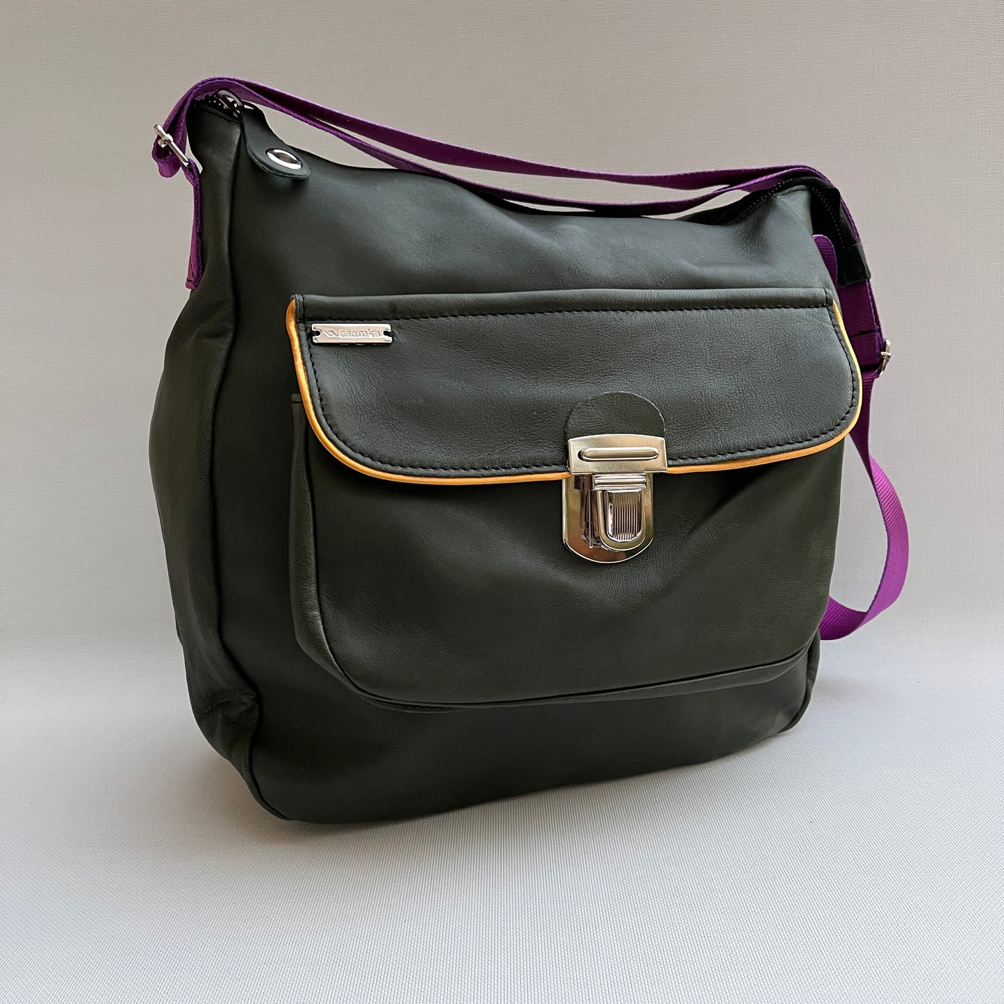 Caomka Tote Bag · Special Edition · BioCuir® natural leather · Unique Piece 11139
