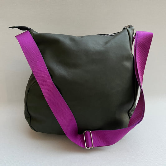 Caomka Tote Bag · Special Edition · BioCuir® natural leather · Unique Piece 11139