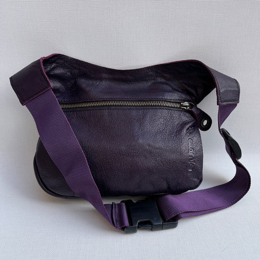 Special Dark Purple & Mandalas · Piel natural BioCuir® · Pieza Única Núm. 12825