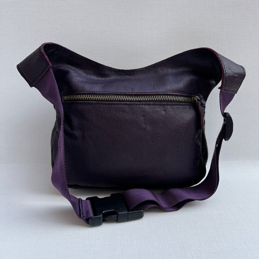 Special Dark Purple & Mandalas · Piel natural BioCuir® · Pieza Única Núm. 12869