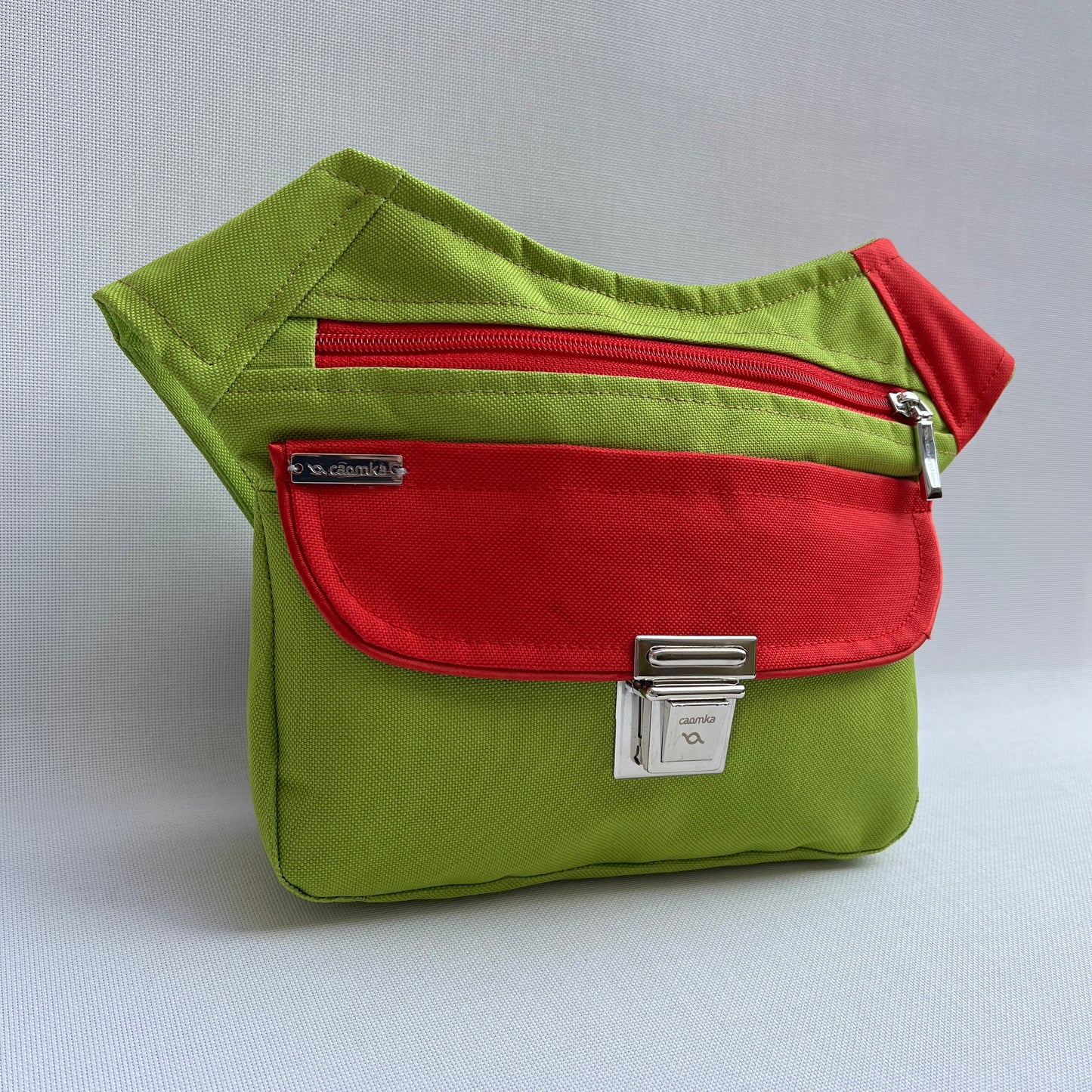 Special Green "Cordura" &amp; Mandalas · Waterproof · Unique Piece No. 12938