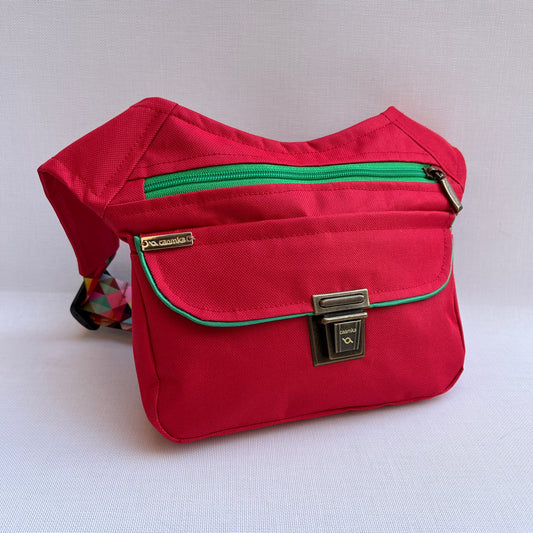 Special Red "Cordura" &amp; Mandalas · Waterproof · Exclusive Piece No. 12850