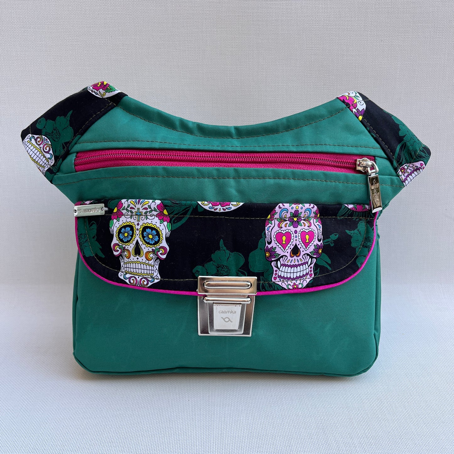 Special Mexican Skulls Green · Impermeable · Pieza Única Núm. 12832