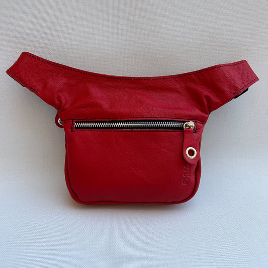 Mini Premium Ferrari &amp; Silver BioCuir® natural leather Exclusive Piece No. 12040