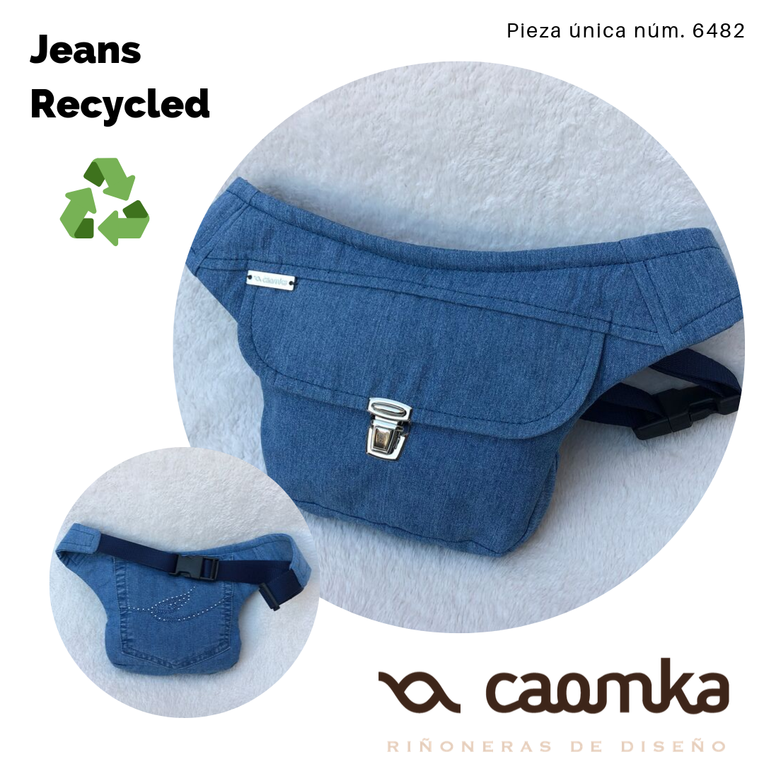Unikat „Mini Jeans Recycled“ Nr. 6482