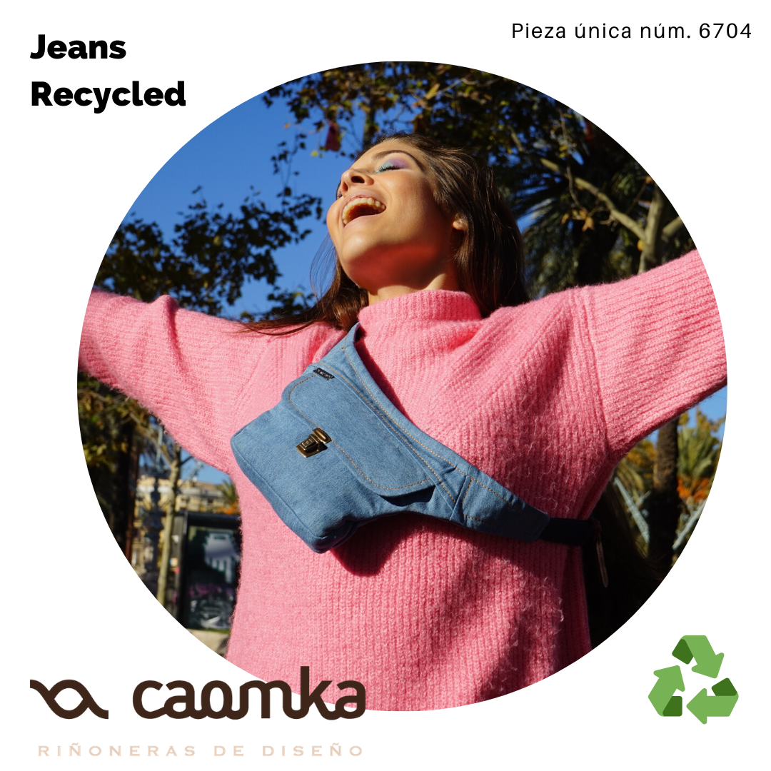 Unikat „Mini Jeans Recycled“ Nr. 6704