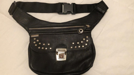 Premium Black Fantasy &amp; Silver Natural BioCuir® Leather Exclusive Part No. 8448