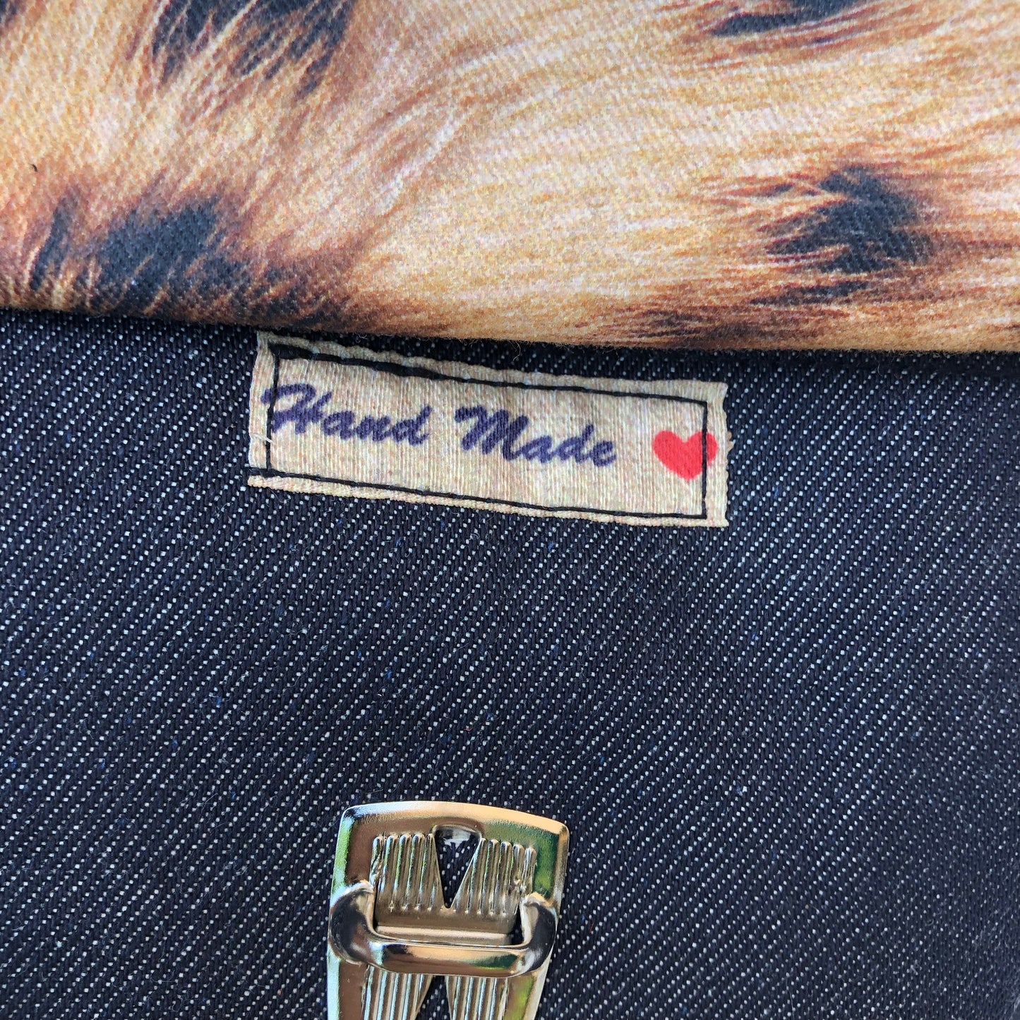 „Special Mini Jeans &amp; Animal Print“ Unikat Nr. 6254